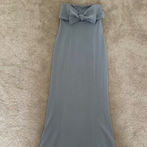 Show Me Your Mumu Paris Gown in Blue Steel